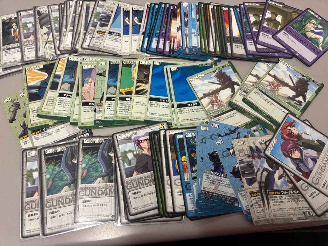 ガンダムウォー 大量セット バラ売り可能 引退