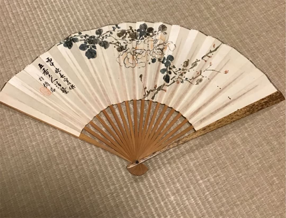 【池田桂僊 いけだけいせん】扇子