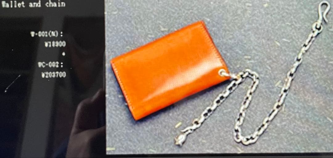 B'z 稲葉　shaft silver works ウォレットチェーン　＋財布