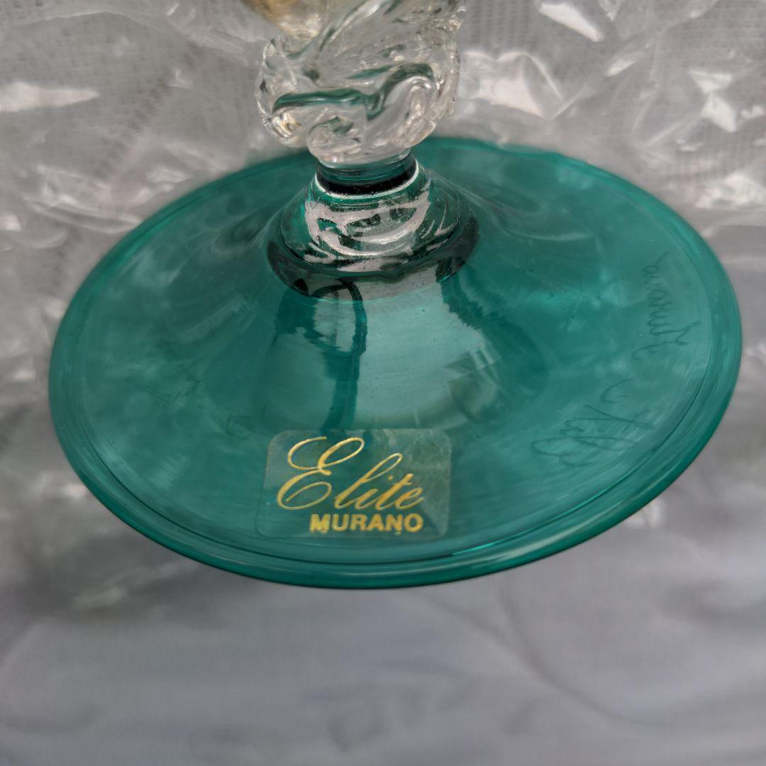 希少ヴィンテージ品　ベネツィアグラス　タツノオトシゴ　未使用品