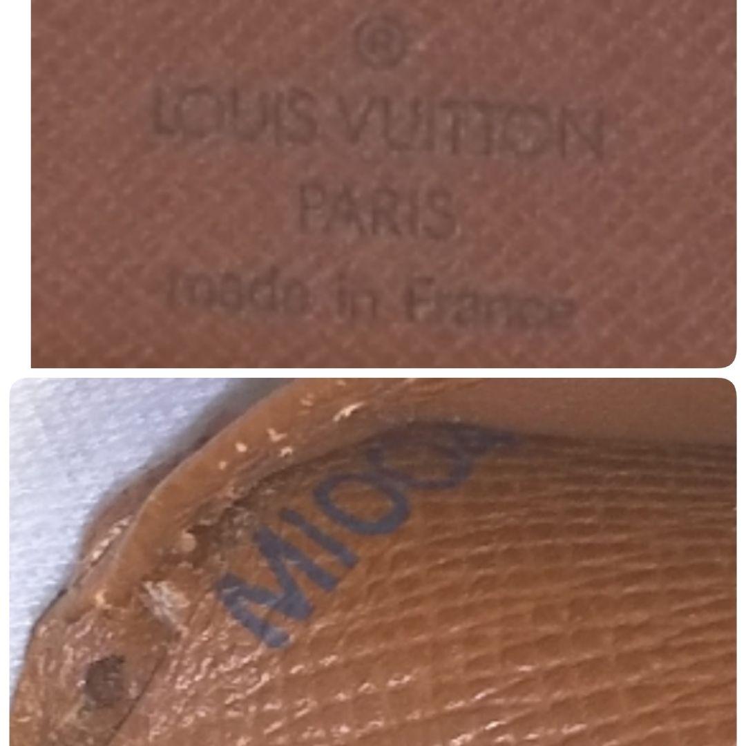 極美品 ルイヴィトン ポルト モネ ヴィエノワ モノグラム がま口折り財布