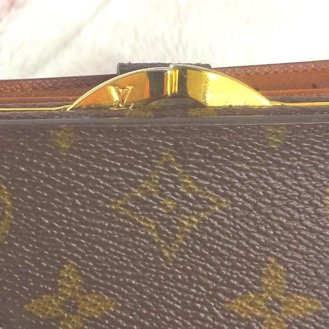 極美品 ルイヴィトン ポルト モネ ヴィエノワ モノグラム がま口折り財布