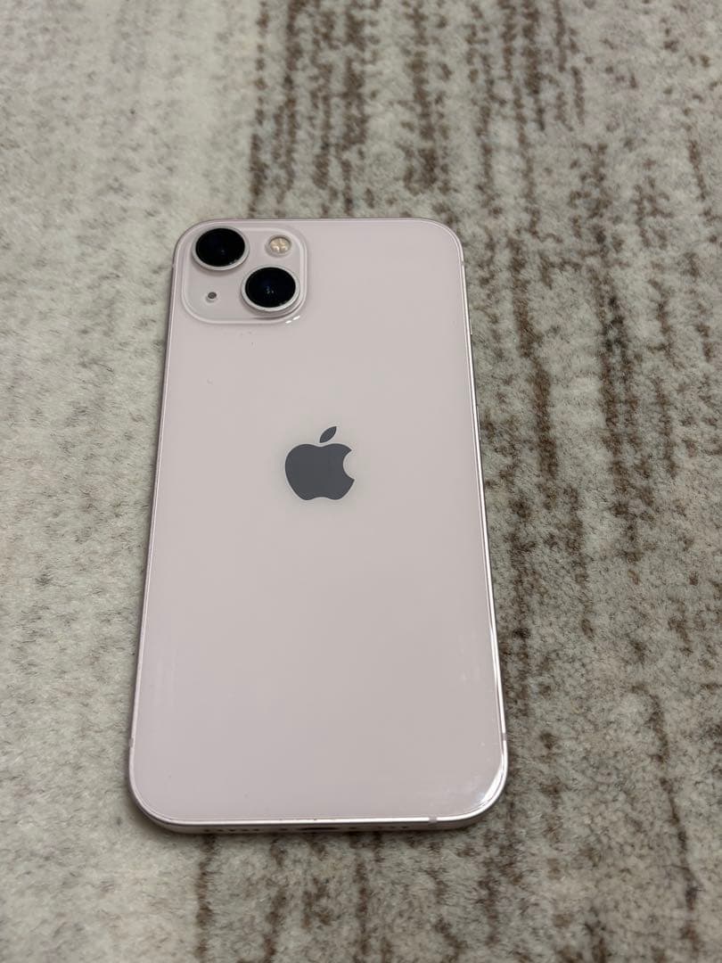 【iPhone13 128GB ピンク】　SIMフリー・ケーブル付き