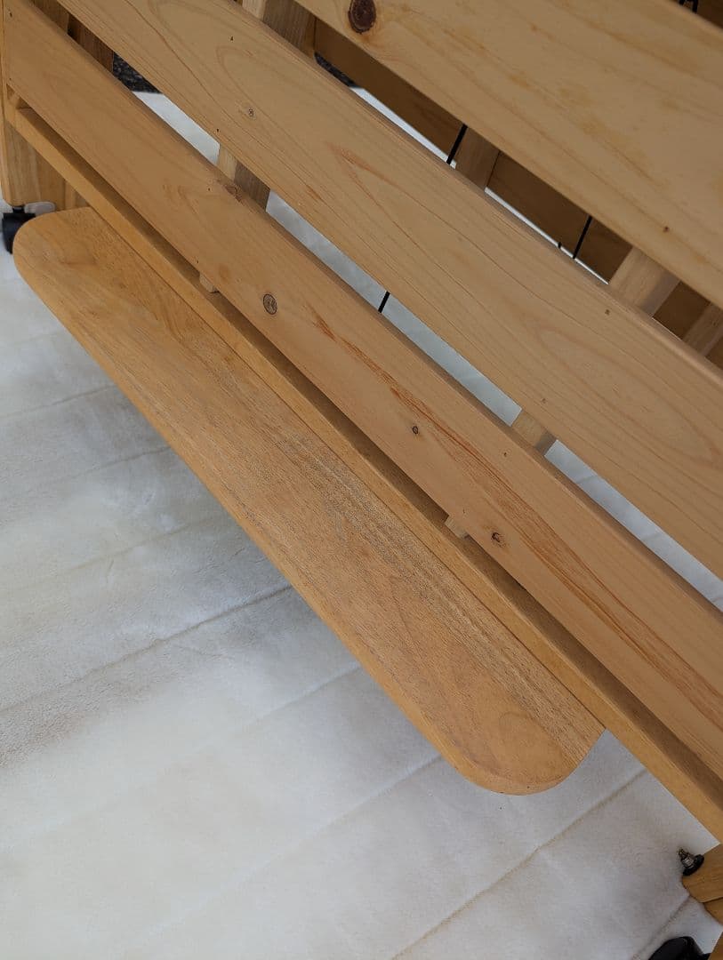 折りたたみすのこベッド　シングル