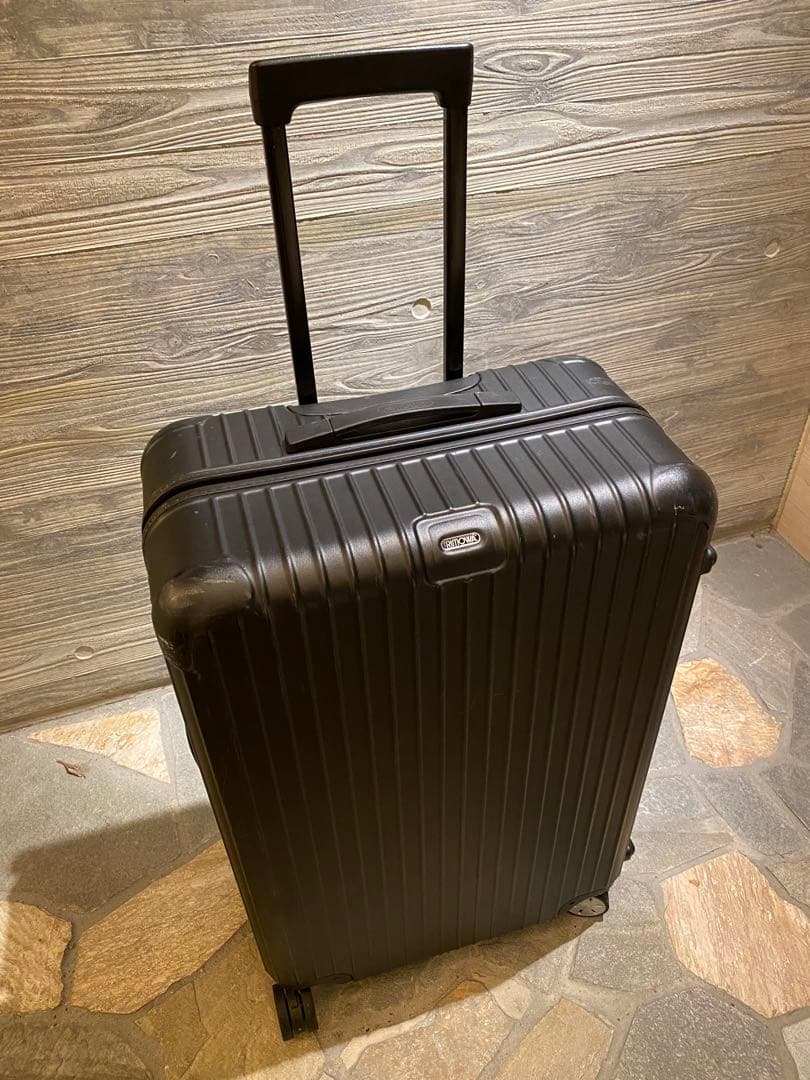 廃盤・希少モデル 旧ロゴRIMOWA SALSAマットブラック 4輪