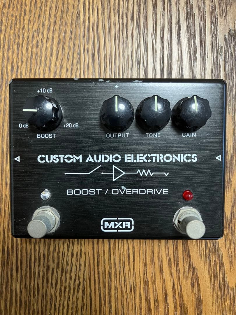MXR Boost/Overdrive ギターエフェクター