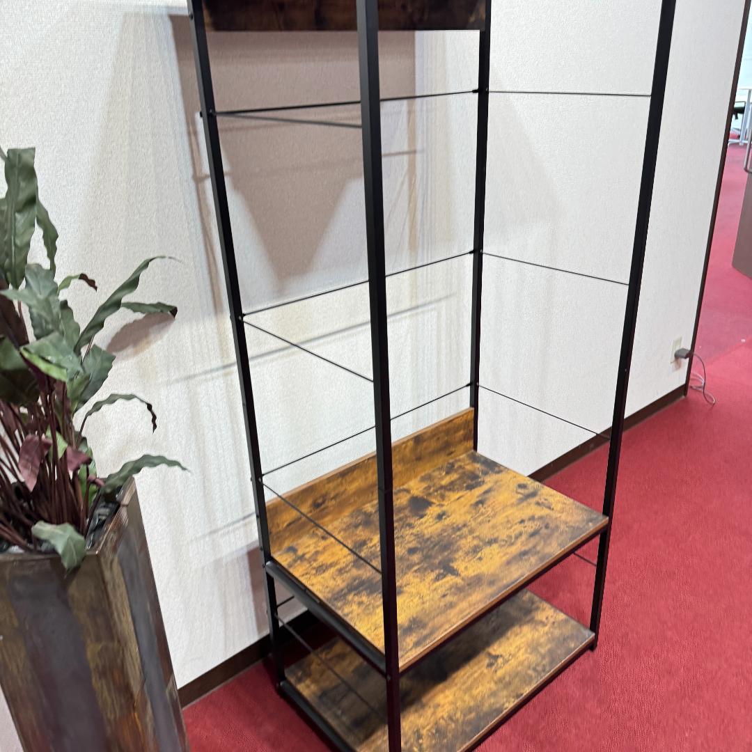 東京23区送料無料　モデルハウス展示品　ニトリ　ハンガーラック　Nステイン