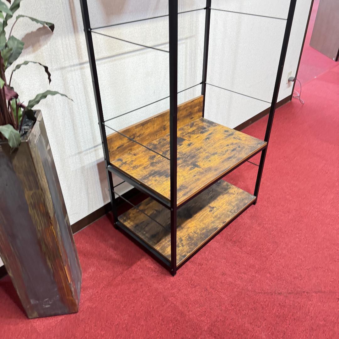 東京23区送料無料　モデルハウス展示品　ニトリ　ハンガーラック　Nステイン