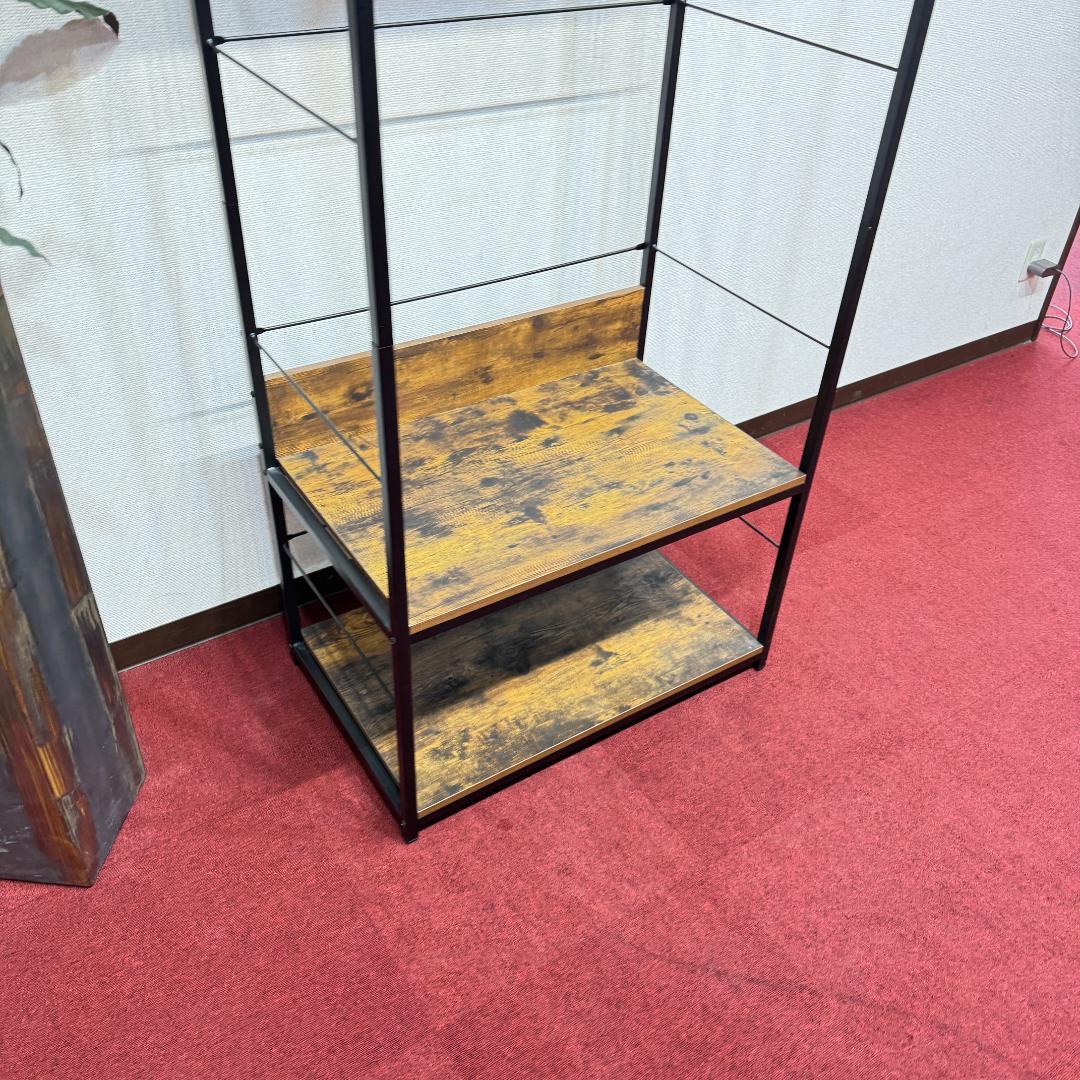 東京23区送料無料　モデルハウス展示品　ニトリ　ハンガーラック　Nステイン