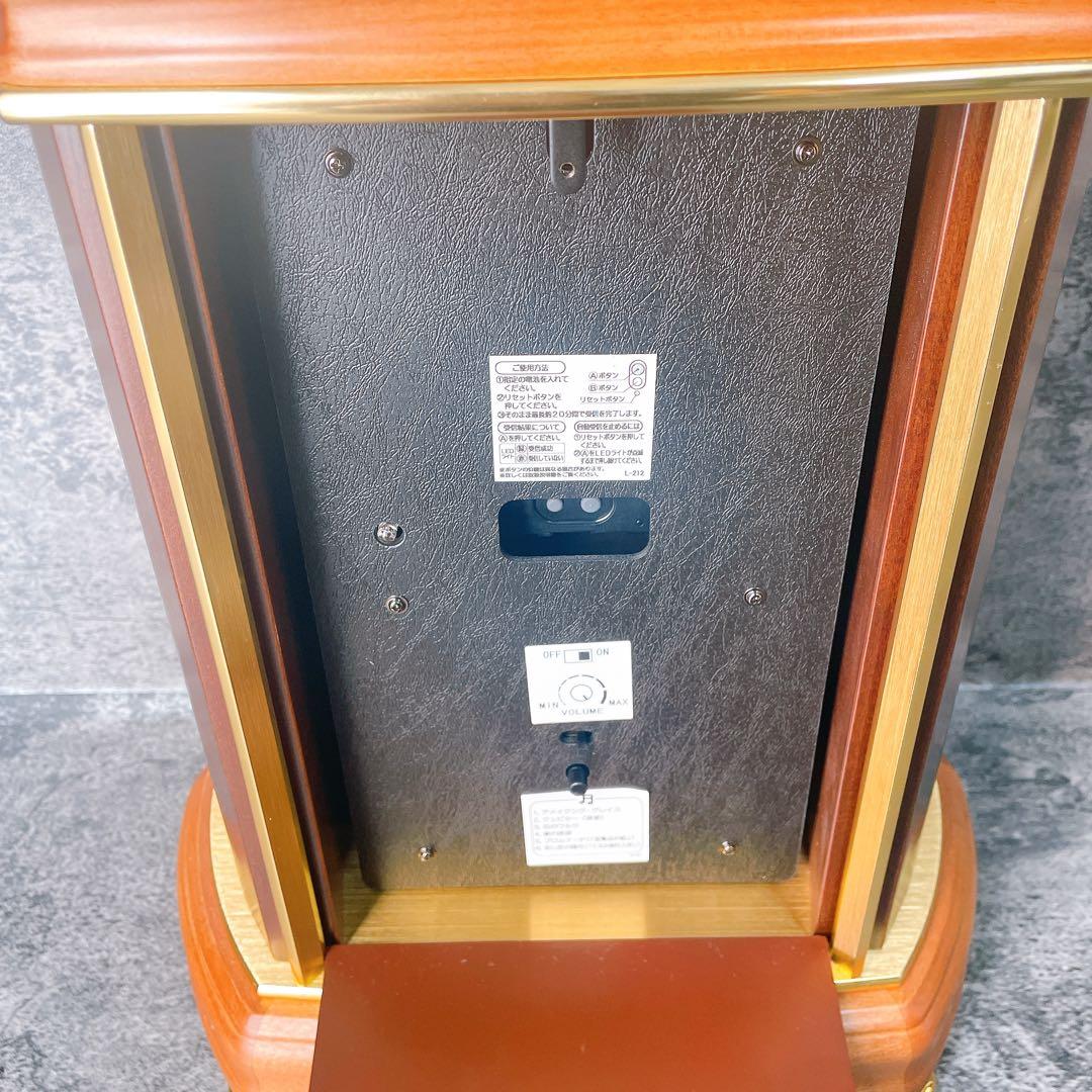 【希少美品】SEIKO エンブレム HW806B 置時計　セイコー　定価14万