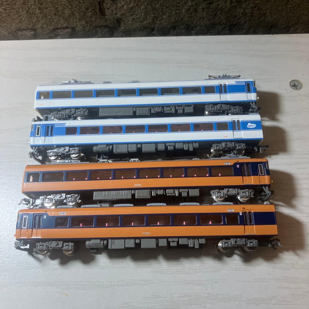 グリーンマックス　近鉄12200+15200 4両+パーツセット　ジャンク品