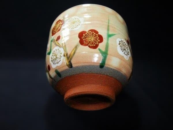 乾山写 平安 紫雲 「橋本紫雲」梅の絵 色絵 京焼