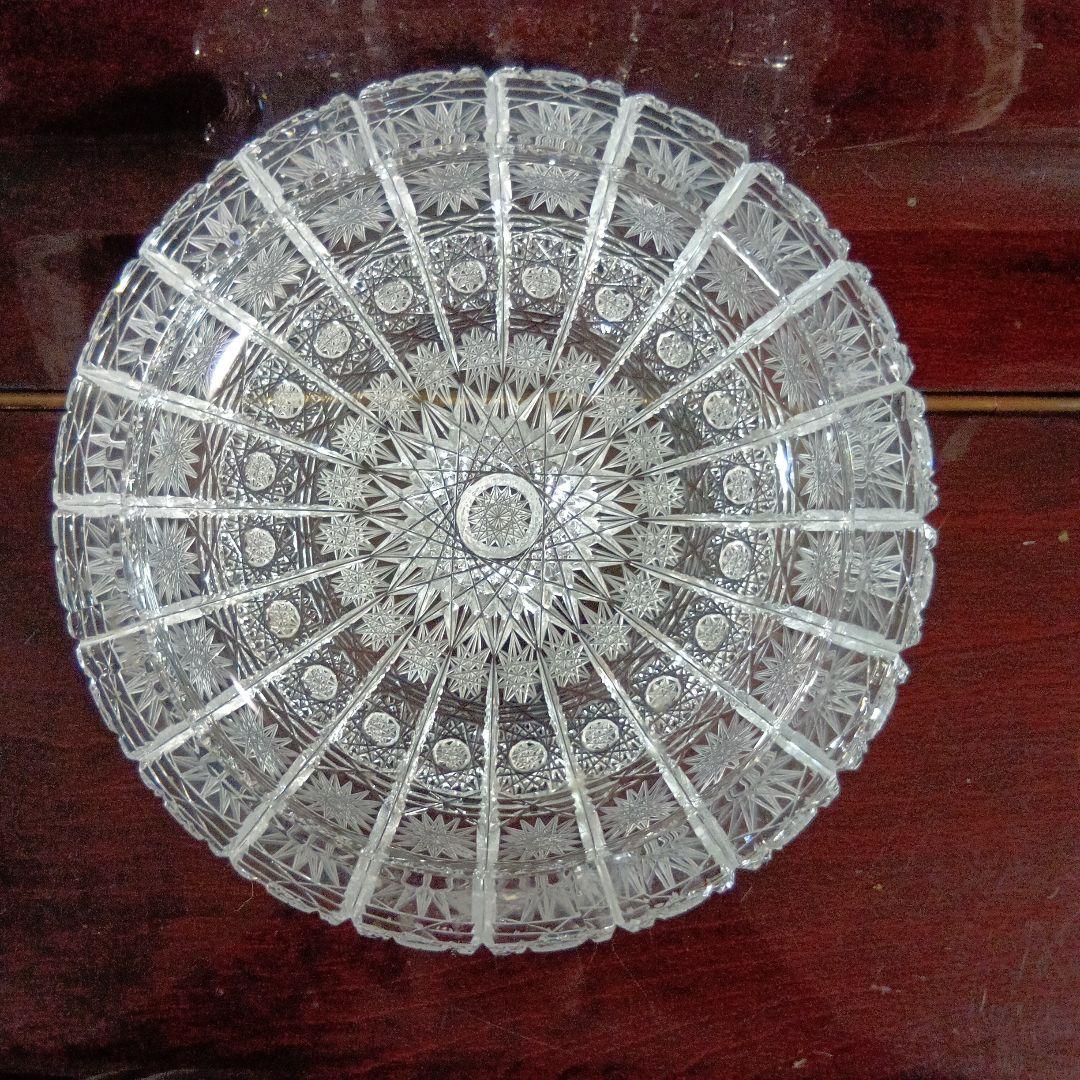 ボヘミアグラス 24% 灰皿、小物入れ