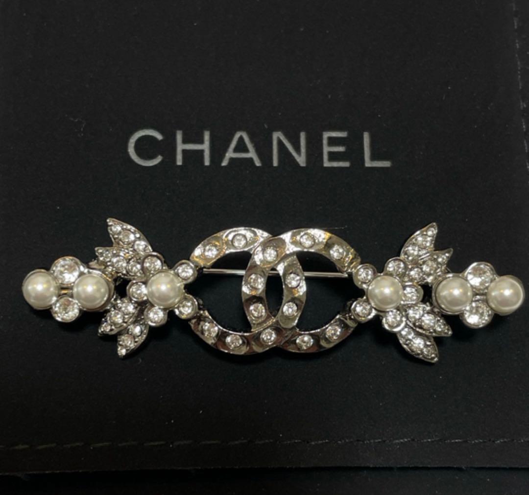 CHANEL シャネル　ダブルCロゴ ブローチ　ココマーク