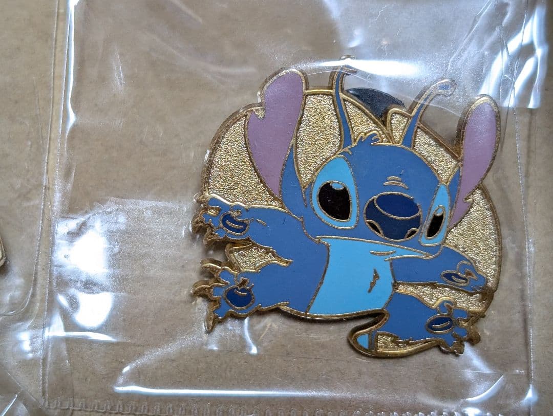 DLR　カリフォルニアディズニーランド　スティッチ　ピンバッジ　アテネ　セット