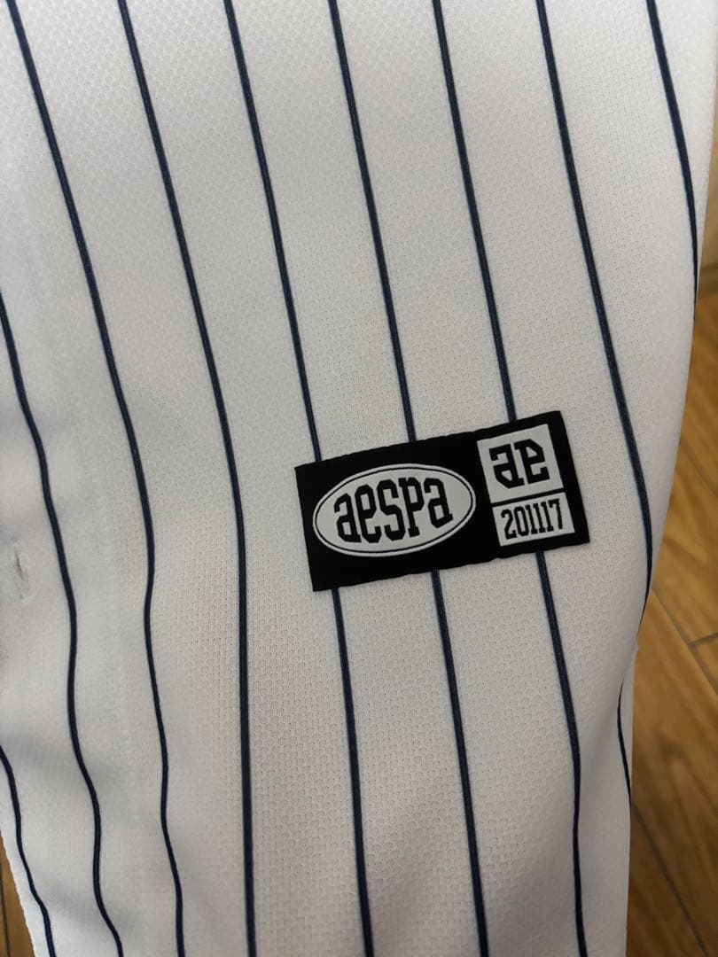 aespa BASEBALL UNIFORM ウィンター　ユニフォーム