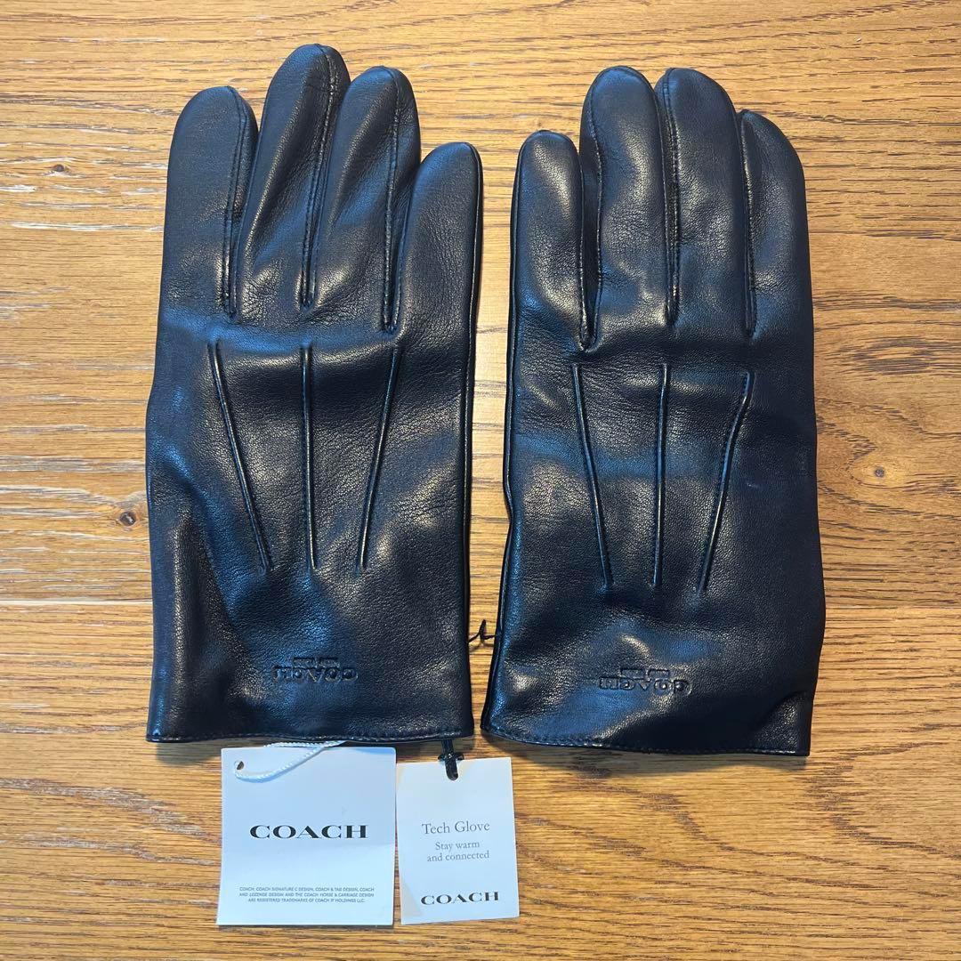 美品 COACH レザーグローブ y2k モード