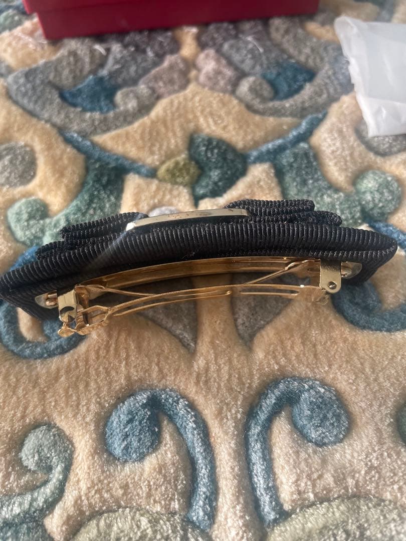 フェラガモ　ヴァリナ　バレッタ 黒