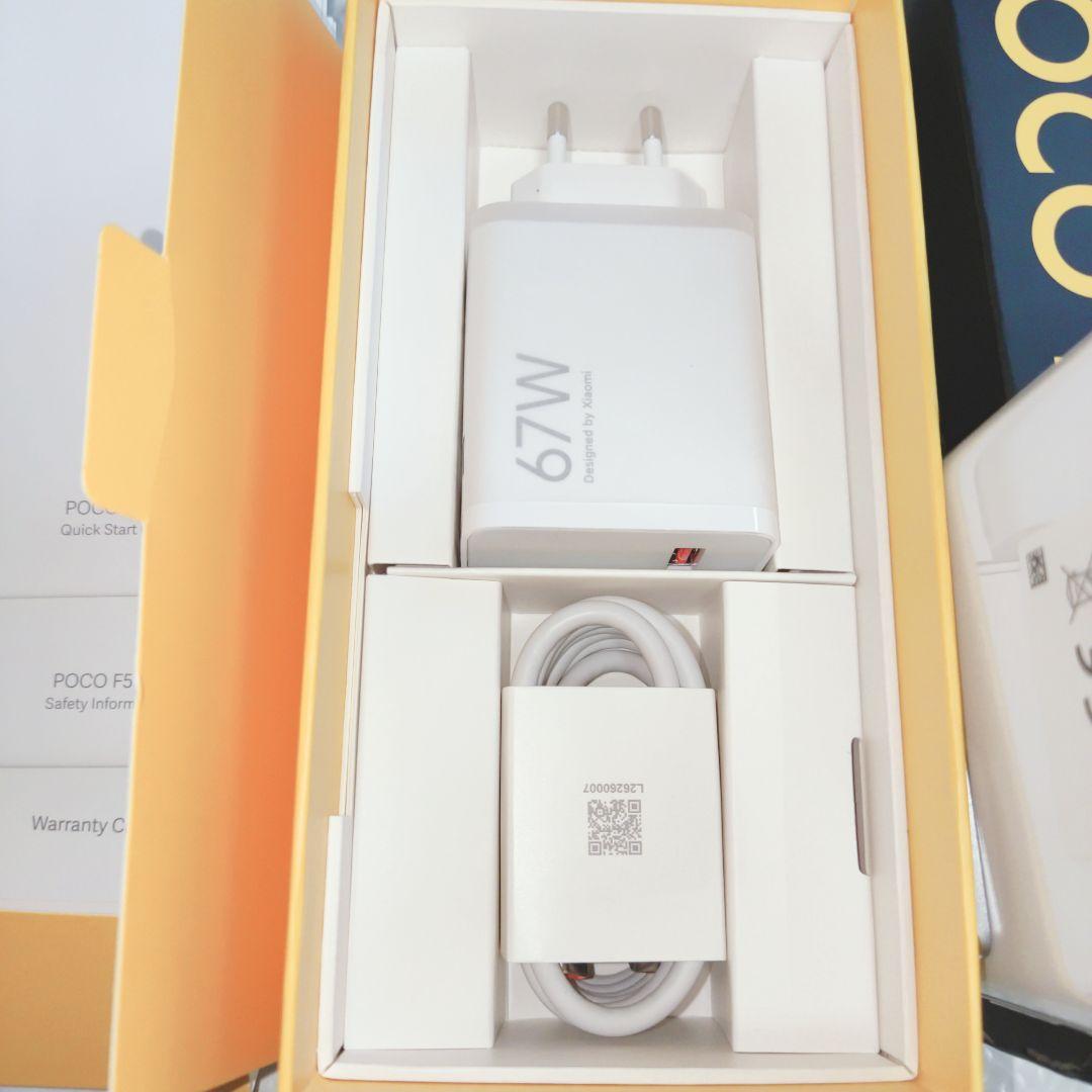 POCO❤F5❤PRO❤8GB❤256GB❤ホワイト❤❤美品❤ゲーミングスマホ