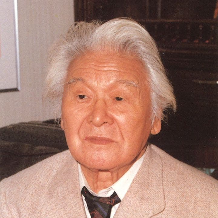 ［入手困難］油絵 国松登　「氷人」