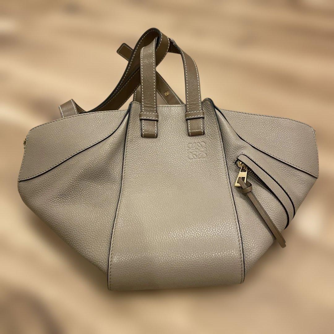 ロエベ ハンモック スモール サンド ミンク