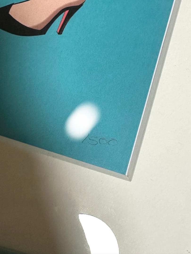 額装済　Gorillaz 限定アートプリント