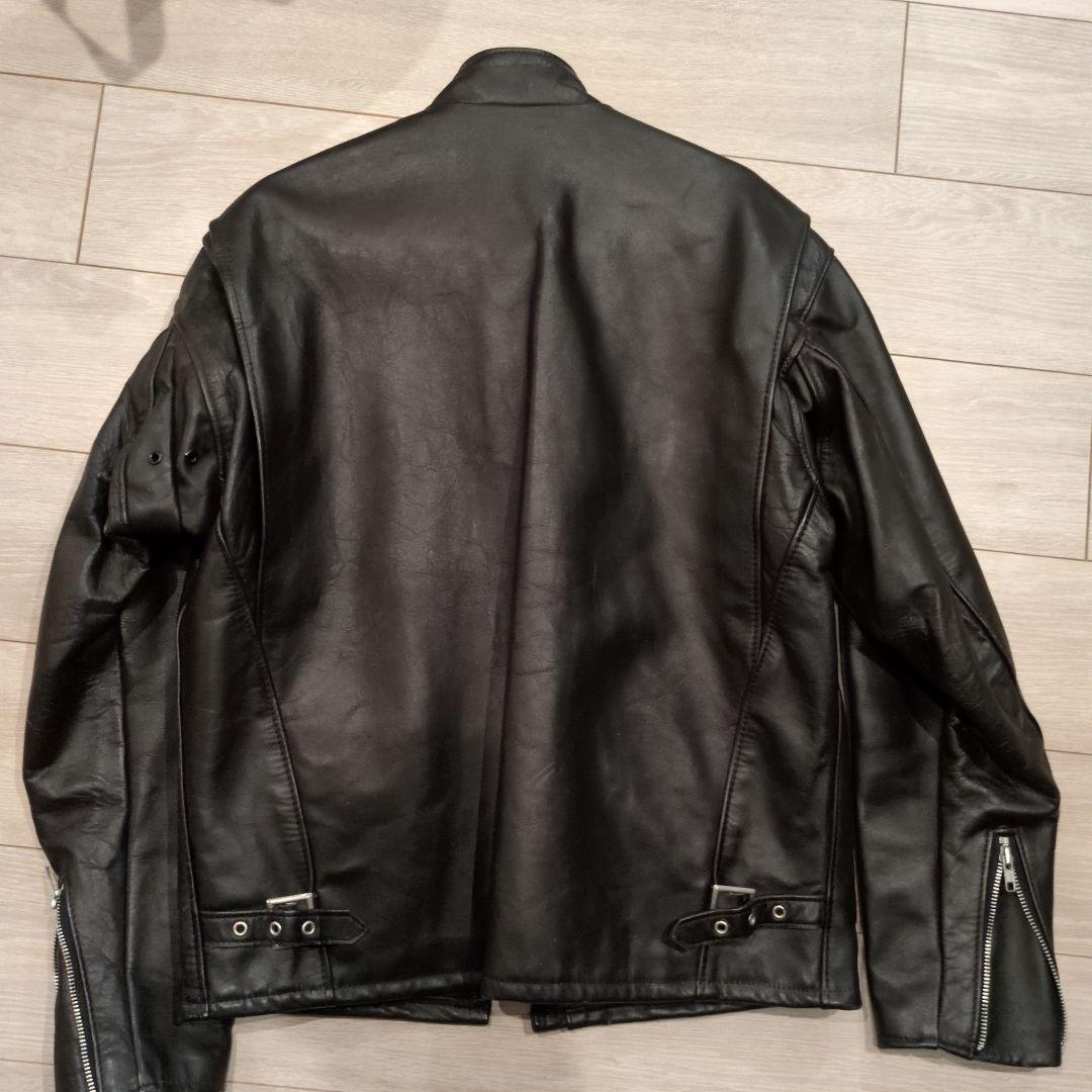 Schott シングルライダースジャケット ブラック 40