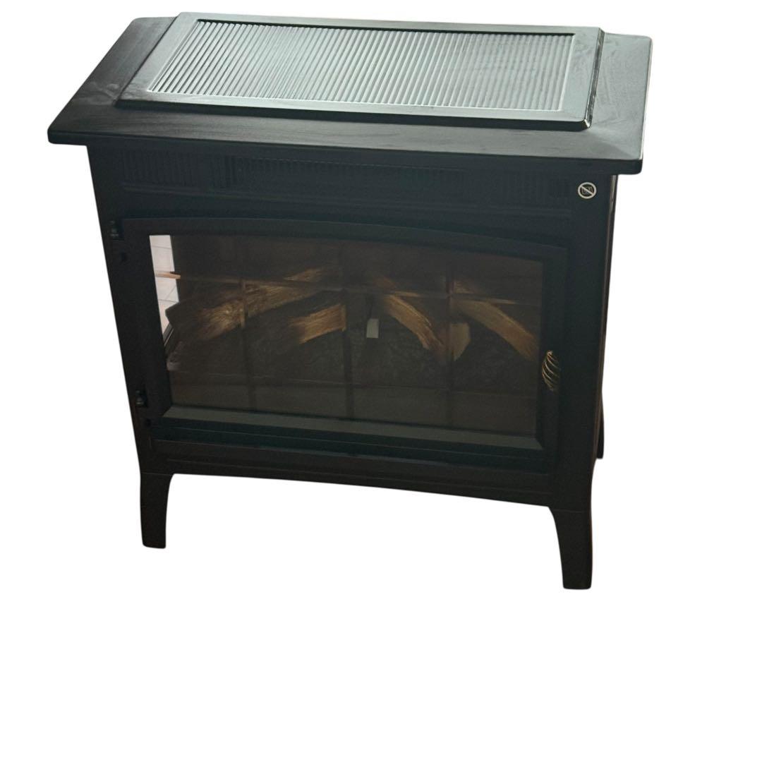 【セール】QVCジャパン　DFI5010-01 暖炉風電気ストーブ