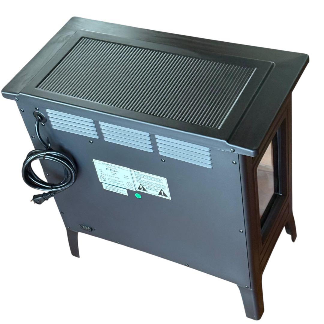 【セール】QVCジャパン　DFI5010-01 暖炉風電気ストーブ