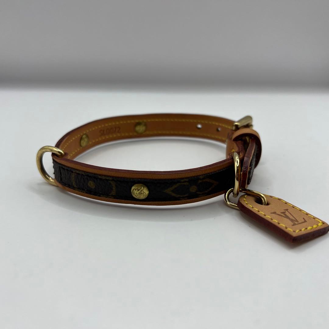 【未使用品】ルイヴィトン コリエバクスターPM 犬用 首輪 リード モノグラム
