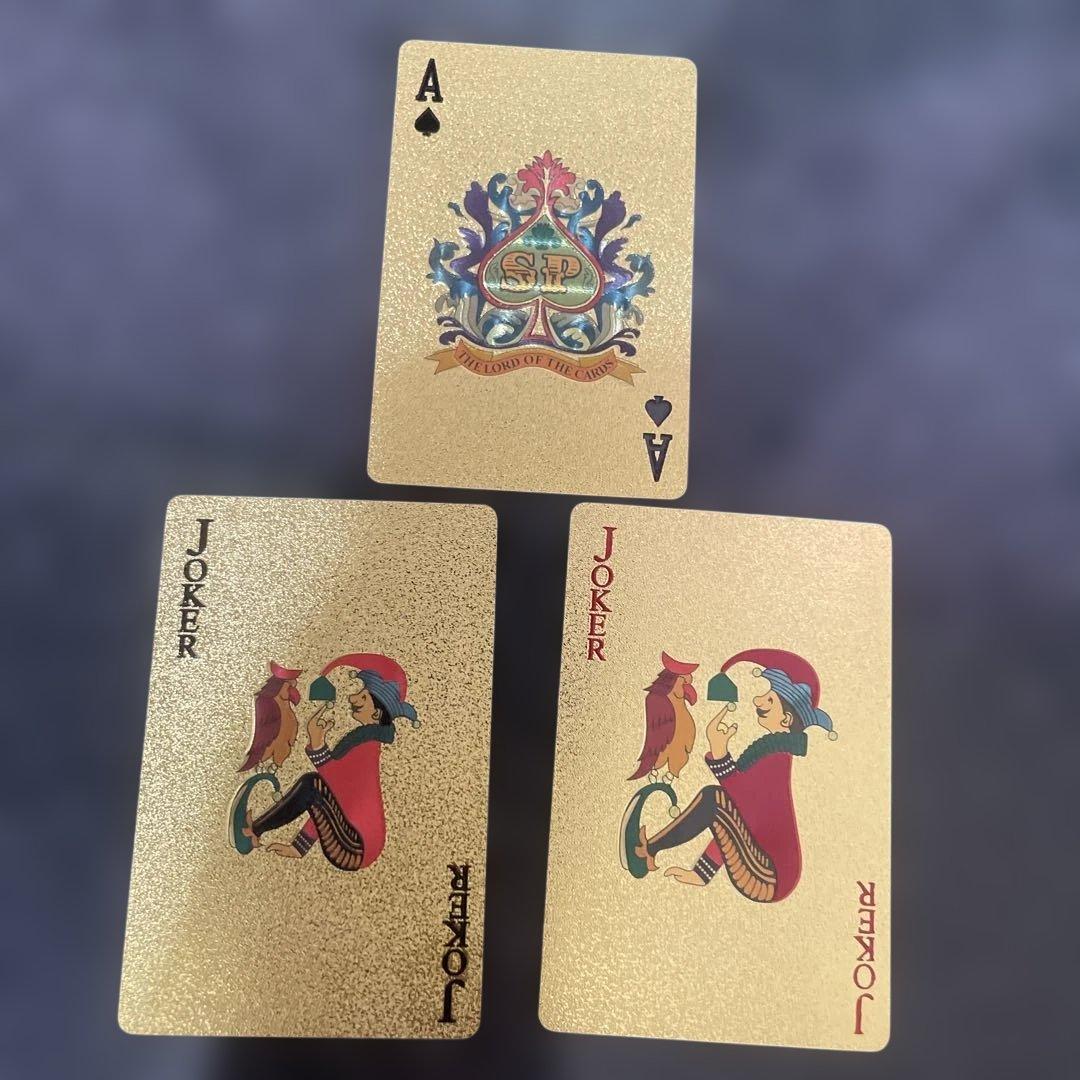 ♥️シルバー・ゴールド トランプセット