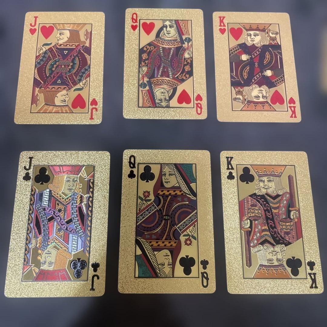 ♥️シルバー・ゴールド トランプセット