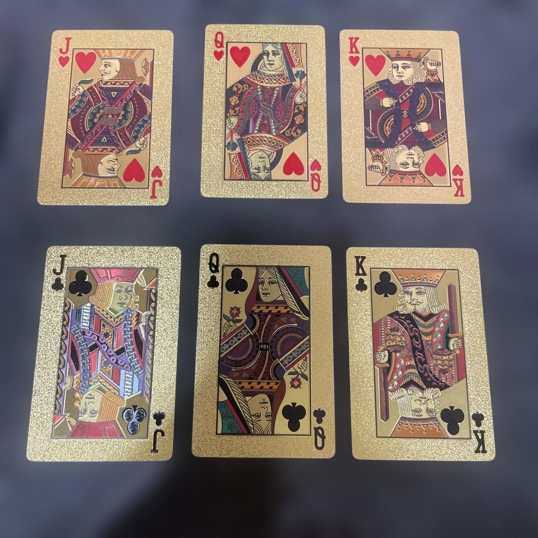 ♥️シルバー・ゴールド トランプセット