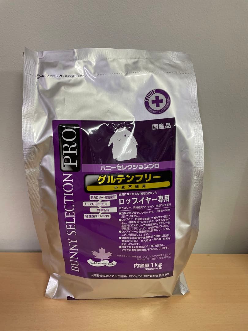 《ととちゃん》バニーセレクションプロ ロップイヤー専用1kg×3袋他追加有