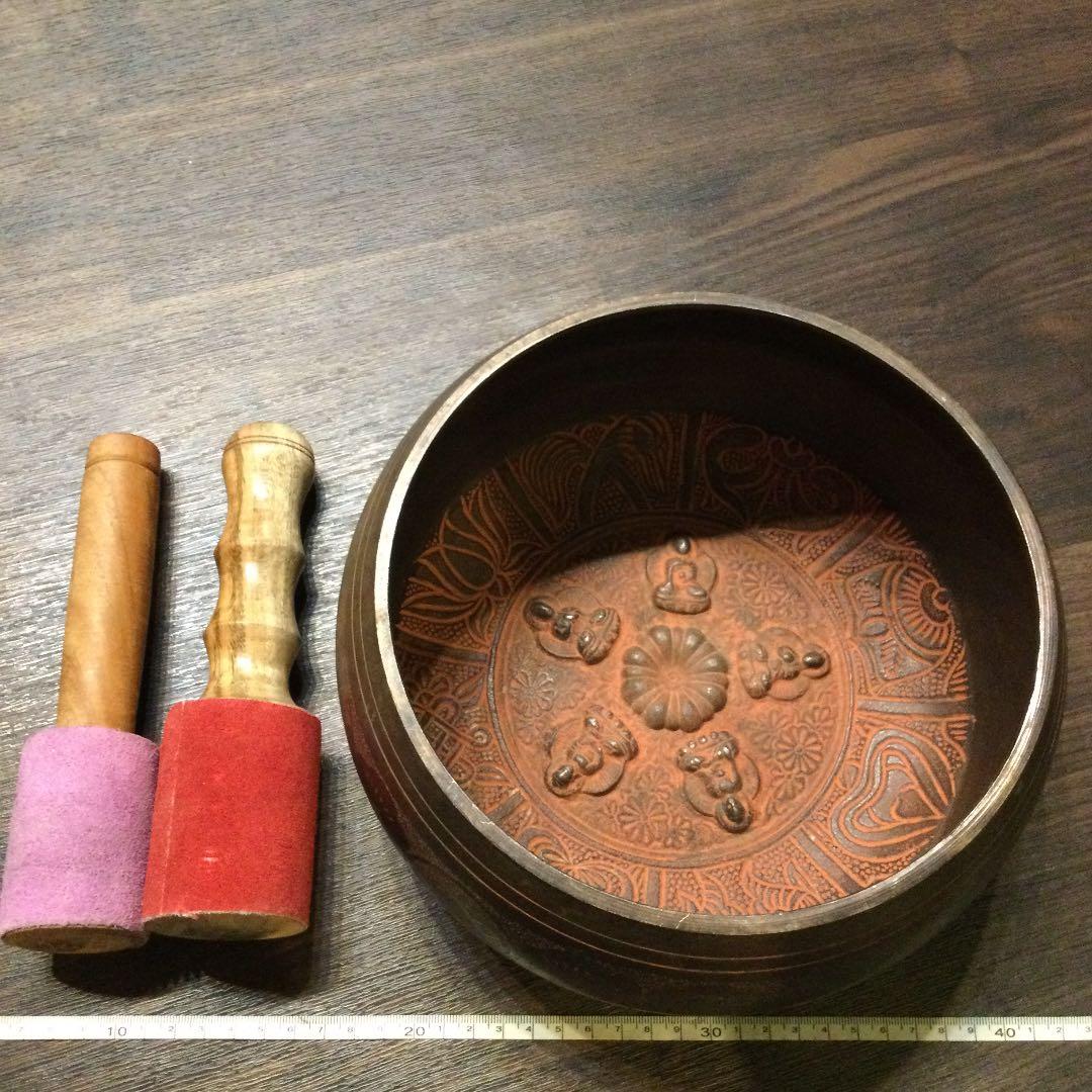 チベット産 シンギングボウル ネガティブマインド ブラックマジック避け用 2