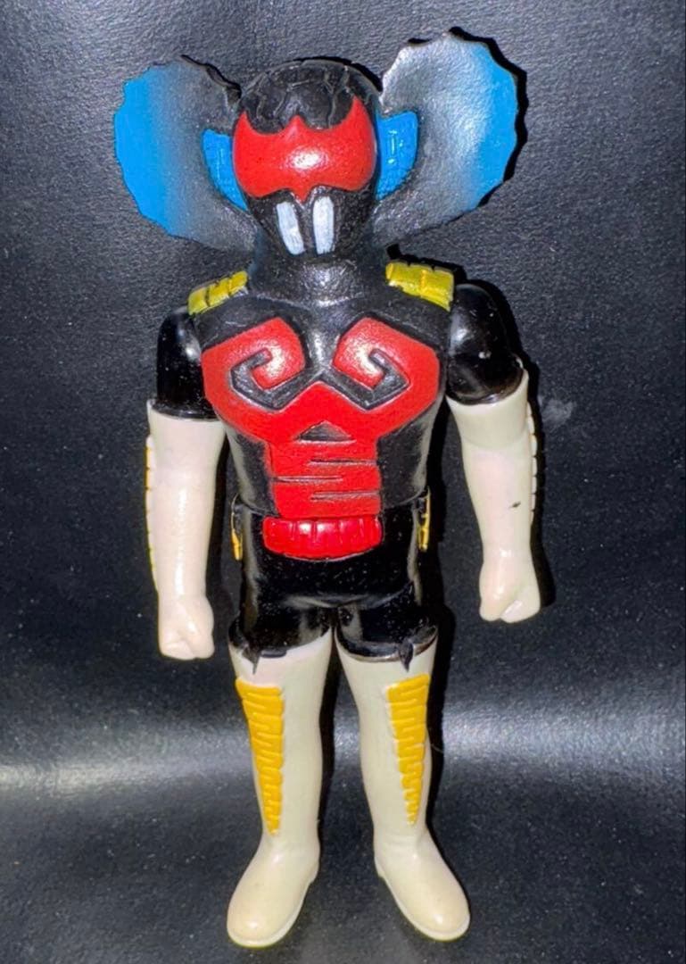 ソフビ当時物アクマイザー3 タカトク 昭和レトロ ザビタンイビルガブラ石森章太郎