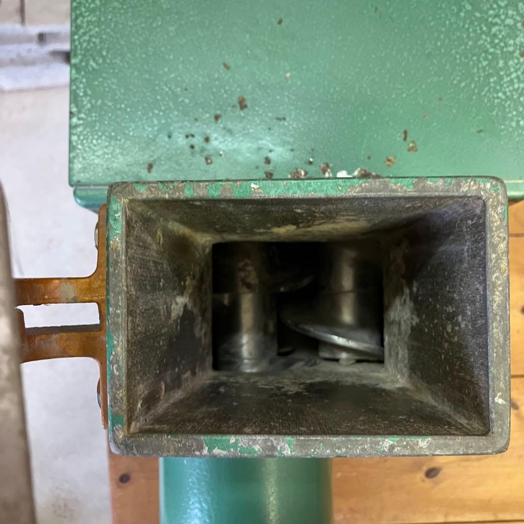 常圧式土練機　林田鉄工　KM-200　ステン　動作確認済み