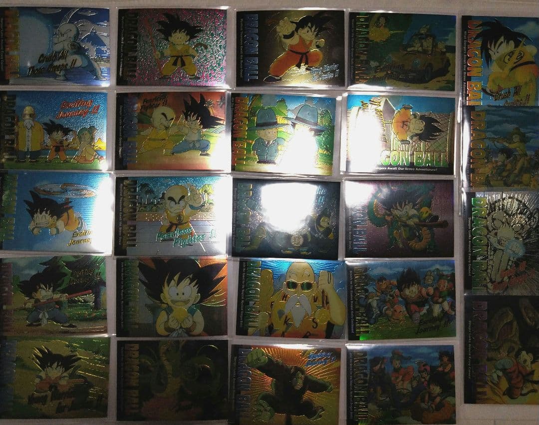 DRAGONBALL　ドラゴンボール　アマダ公式USA版カード　24種