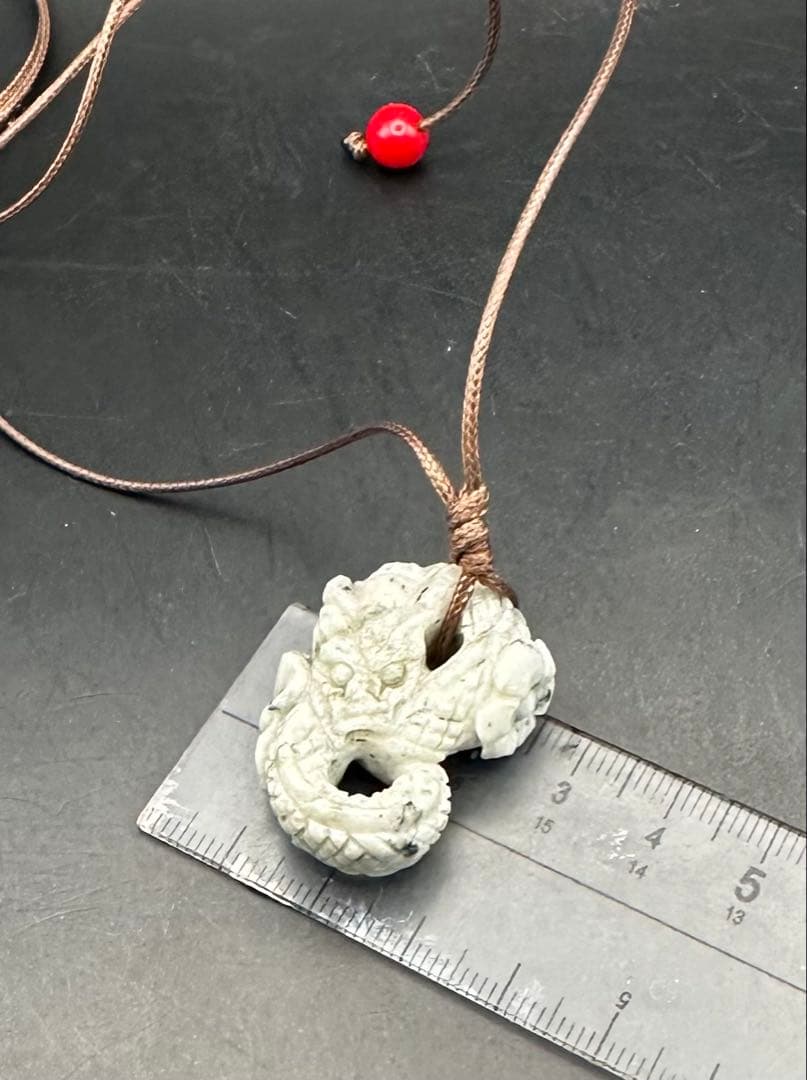 2025.3.28桜花神龍御守り　糸魚川花翡翠