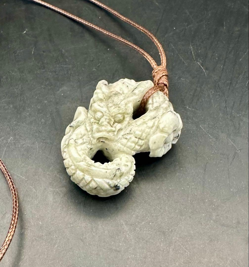 2025.3.28桜花神龍御守り　糸魚川花翡翠