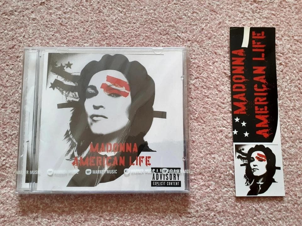 マドンナ　American Life　限定セット (Tシャツ・CD・しおり)