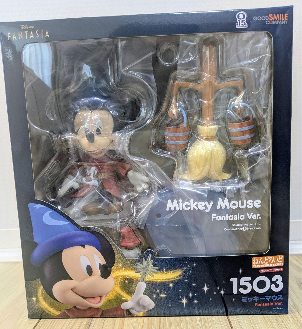 【未開封】ねんどろいど　ミッキーマウス ファンタジア版 フィギュア