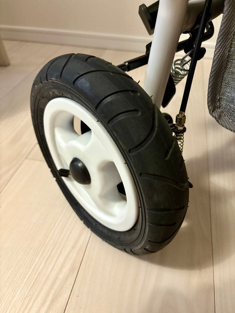 ①AIRBUGGY エアバギー ドーム3 ラージサイズ　アースグレーカスタム