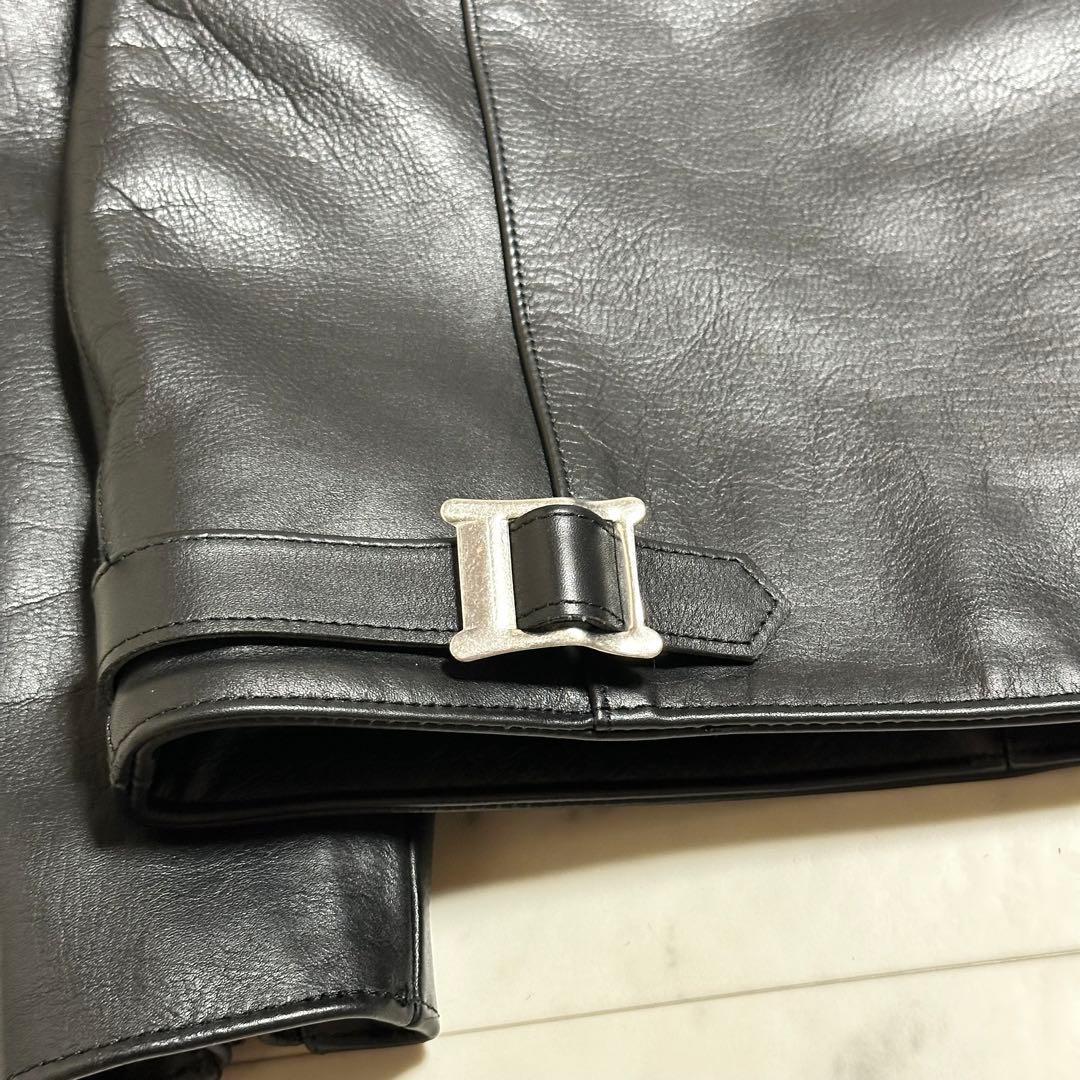 美品 ヒステリックグラマー RAZOR BLADE LOGO ワッペンライダース