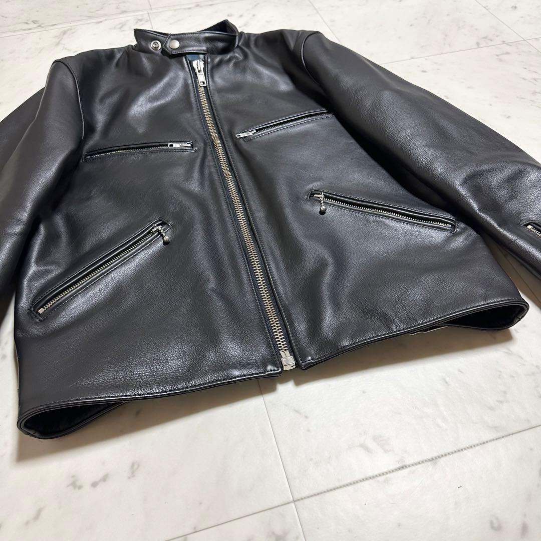 美品 ヒステリックグラマー RAZOR BLADE LOGO ワッペンライダース