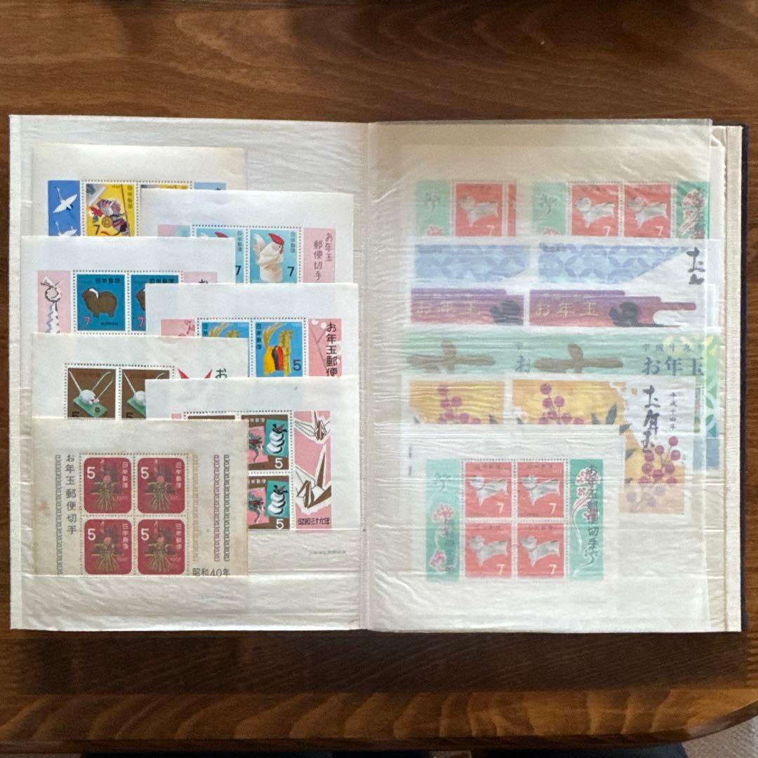 切手帳　記念切手小型シート各種