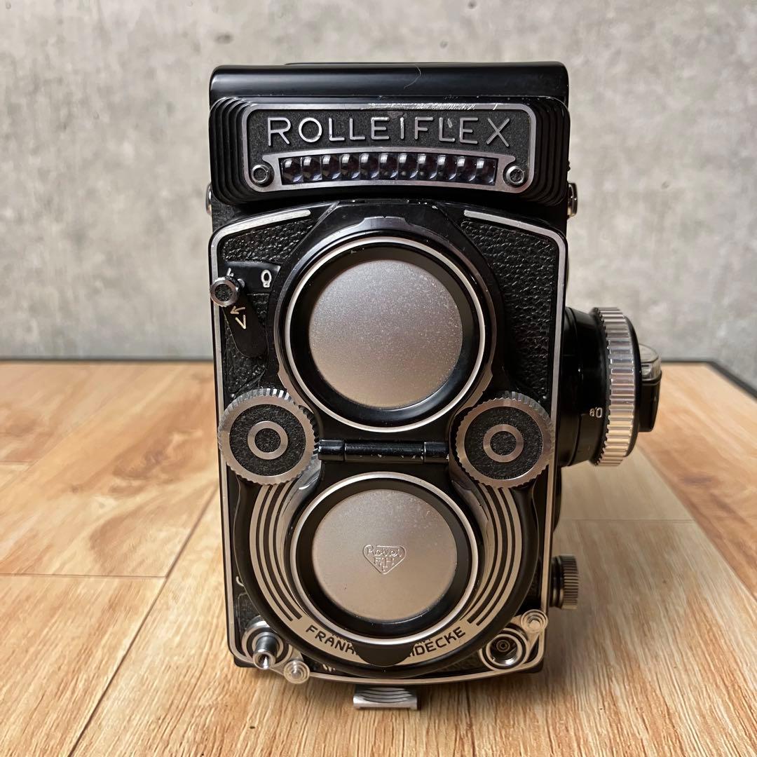 RolleiFlex 3.5F Planar 75mm 【実働なジャンク品】