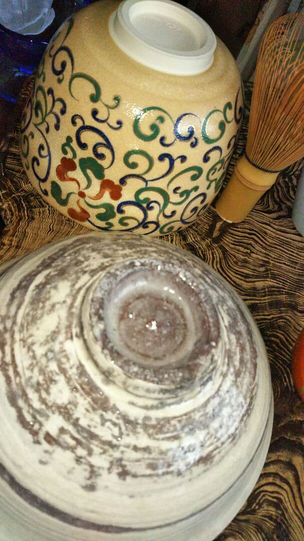 利休の写しの茶器です