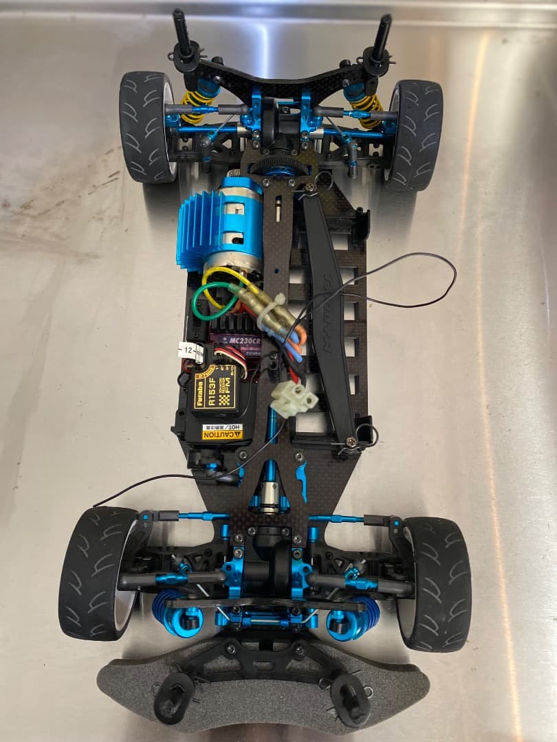 タミヤ 1/10 TBエヴォリューション4MS　(完成品・プロポSET)