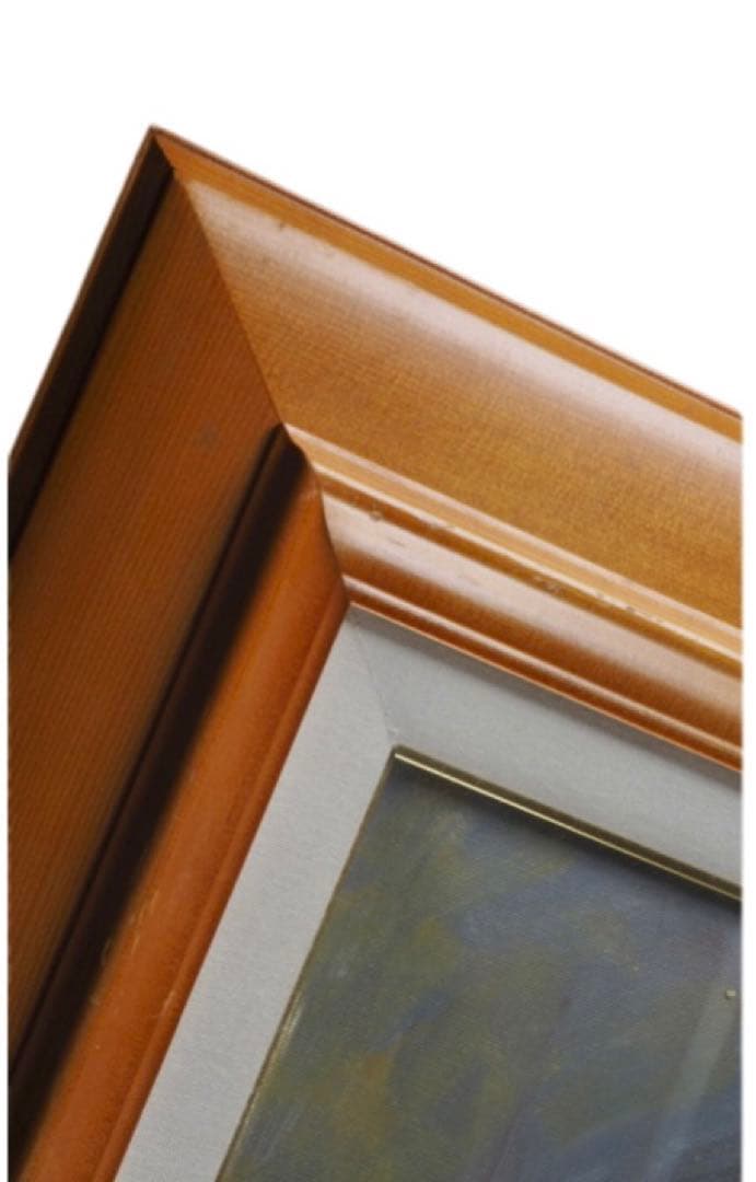 【模写】小磯良平 美人画 油彩 額60×51cm 送料込み